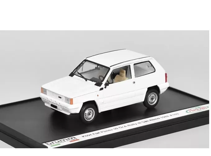 FIAT Panda 30 + Transkit (decals And Accessorie S For Rally Sanremo 1982), White