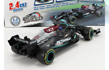 RC модель MERCEDES-BENZ GP F1 W12 Mercedes M12 Eq Power+ Team Amg Petronas Motorsport Formula One №44 Season (2021) Lewis Hamilton, Black Green