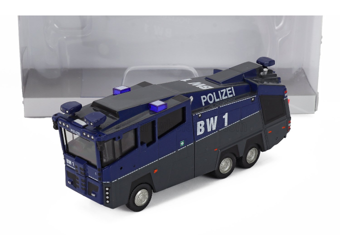 ROSENBAUER Wasserfer 10000 Polizei Bw1 Tanker Truck 3-assi (2009), Blue Grey