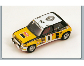 RENAULT 5 Turbo No.9 Победитель Monte Carlo Rally (1981), yellow