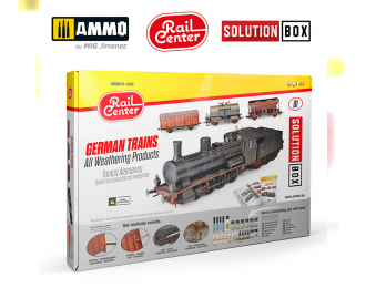 AMMO RAIL CENTER SOLUTION BOX #01 – GERMAN TRAINS. All Weathering Products