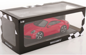 PORSCHE 911 (992) Carrera Coupe (2024), red