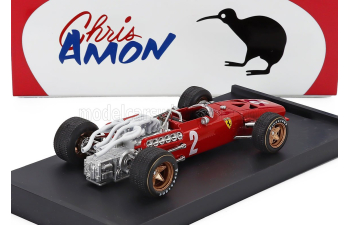 FERRARI F1 312 №2 Italy Gp (1967) Chris Amon, Red