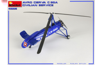 Сборная модель Вертолет AVRO CIERVA C.30A CIVILIAN SERVICE