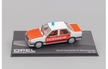 OPEL Ascona C "Feuerwehr" (1982), red / white