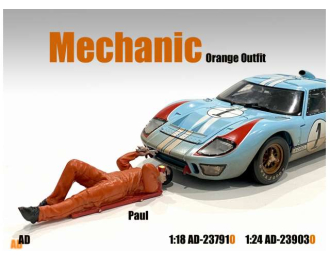 Mechanic Paul, orange (car not included).