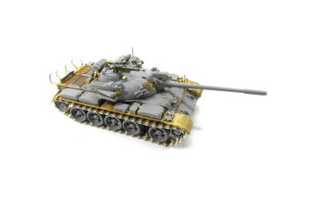 Фототравление Т-55АД Дрозд (Takom) надгусеничные полки