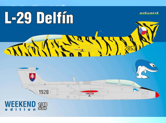 Сборная модель L-29 Delfin