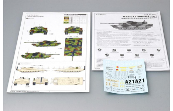 Сборная модель танк М1А1/А2 "Абрамс" (5 в 1)