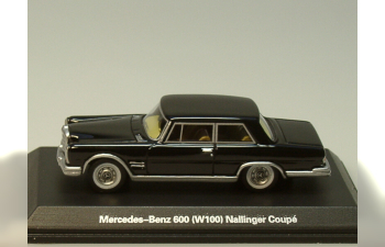 MERCEDES-BENZ 600 (W100) Nallinger Coupé (1963), black