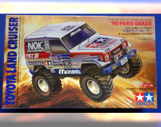 Сборная модель Toyota Land Cruiser-90 Paris-Dakar с электромоторчиком