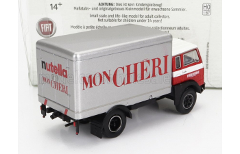 FIAT 642 Truck Cassonato Ferrero 2-assi 1962, Red Silver