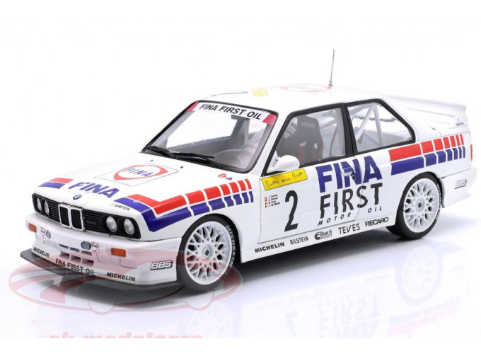 BMW M3 №2 Winner 24h Nürburgring Johnny Cecotto, Christian Danner, Jean-Michel Martin, Marc Duez (1992)