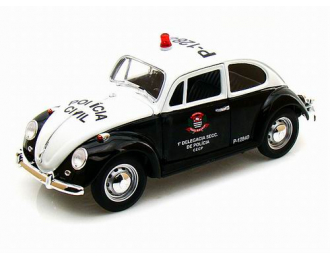 VOLKSWAGEN Beetle Sao Paulo Policia Civil (1967), black / white