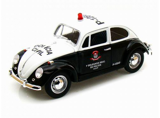 VOLKSWAGEN Beetle Sao Paulo Policia Civil (1967), black / white