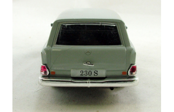 MERCEDES-BENZ 230 S Universal (1967), Mercedes-Benz Offizielle Modell-Sammlung 12, серый