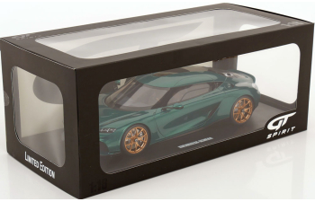 KOENIGSEGG Gemera (2024), green metallic / black