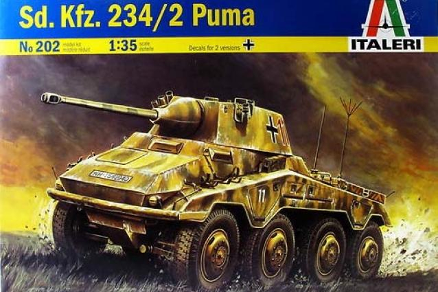 Сборная модель Танк Sd.Kfz. 234/2 PUMA