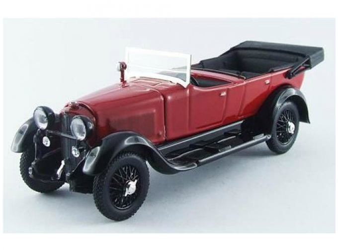 MERCEDES-BENZ 11/40 - 1924 Open - Rosso/nero - Red/Black, красный/черный