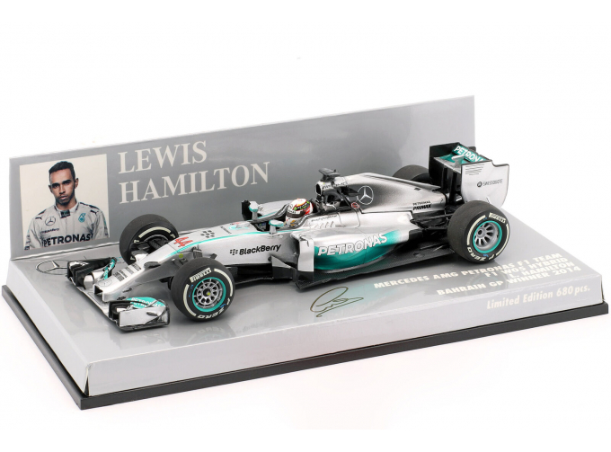 MERCEDES-BENZ AMG Petronas F1 Team W05 - Lewis Hamilton - Winner BAHRAIN GP 2014