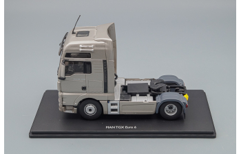 MAN TGX EURO 6 LX (2014), grey metallic