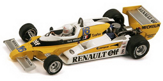Renault RE20B 16 Argentina GP 1981 René Arnoux