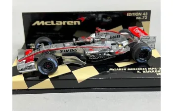 McLAREN Mercedes Benz MP4/21 Kimi Raikkonen (2006), silver/red