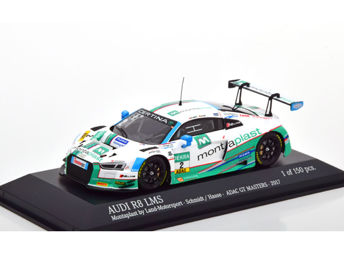 AUDI R8 LMS No.2, ADAC GT Masters, Schmidt / Haase (2017)