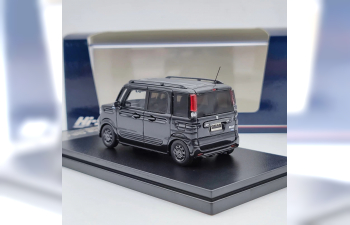 SUZUKI Spacia Gear Hybrid XZ Turbo (2019), Bluish Black Pearl 3