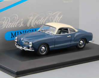 VOLKSWAGEN Karmann Ghia Coupe (955-1959), blue / creme