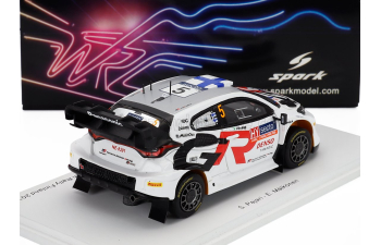 TOYOTA Yaris Gr Rally1 Hybrid Team Toyota Gazoo Racing Wrt №5 4th Rally Finland (2024) Sami Pajari - Enni Malkonen, White