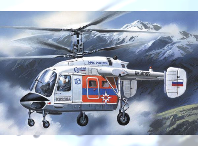 Сборная модель Вертолет Ка-226 "Серега"