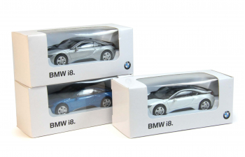 BMW i8 (i12), silver