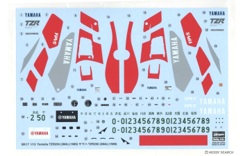 Сборная модель YAMAHA Tzr250 (3ma) Motorcycle (1989)