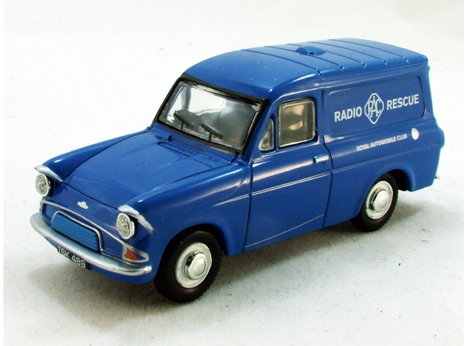 FORD Anglia Van "RAC Radio", blue