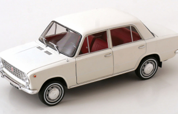 FIAT 124 "Европейский автомобиль года 1967" (1966), white