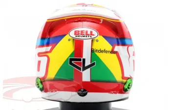 MINI HELMET C. Leclerc Scuderia FERRARI i #16 4th Brazil GP Formula 1 (2022)