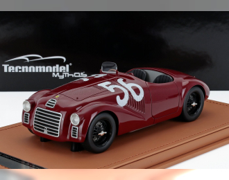 FERRARI 125s Spider №56 Winner Circuito Di Caracalla Roma (1947) Franco Cortese - First Official Victory Ferrari, Rosso Mugello - Red