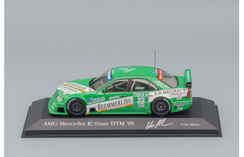 MERCEDES-BENZ C-CLASS AMG U. Alzen #22 DTM 1995, green