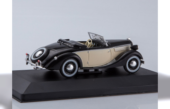 OPEL Super 6 Convertible (1937), black / beige