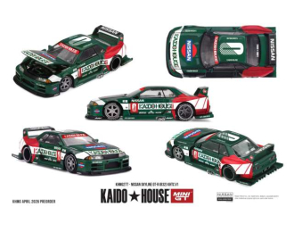NISSAN Skyline GTR (R32) KHTC V1 (1989), green/white/red