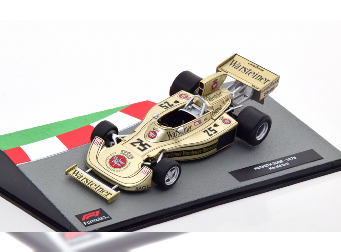 HESKETH F1 308b N 25 Season (1975) Herald Erti, Gold