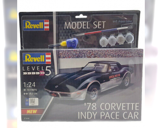 Сборная модель CHEVROLET Corvette 1978 (C3) Indy Pace Car (подарочный набор)