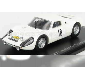 PORSCHE 904 Gts N18 Rally Des Routes Du Nord (1966) J.Schlesser - A.schlesser, white