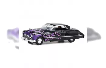 BUICK Roadmaster With Flames (1949), Black Purple