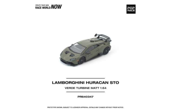 LAMBORGHINI Huracan STO, verde turbine matt