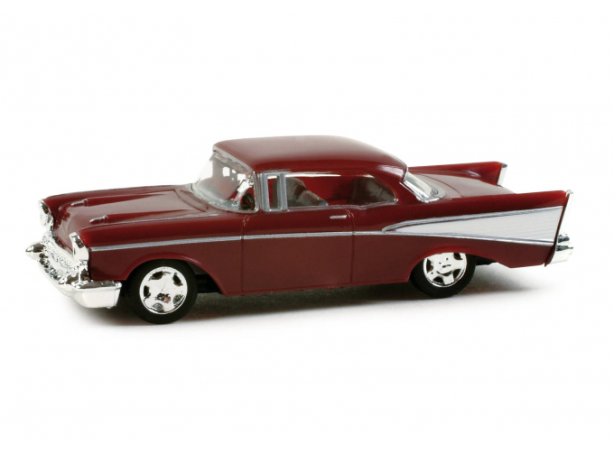 CHEVROLET Bel Air, signalred/white