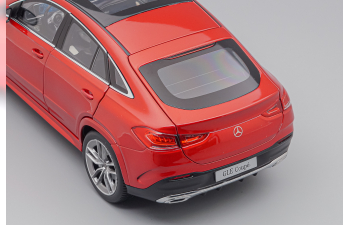 MERCEDES-BENZ GLE Coupe AMG Style 2020 C167, red metallic