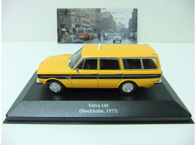 HINDUSTAN Ambassador (Calcutta) серия Collection Les Taxis du monde (1995), yellow