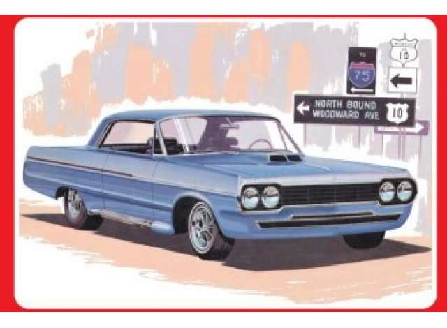 Сборная модель Chevrolet Impala *Super Street Rod*, plastic modelkit 1964